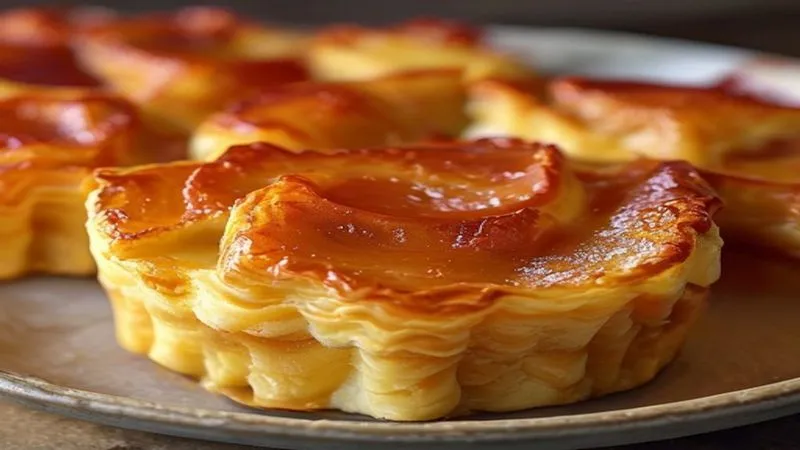 Phân tích y khoa hình ảnh Bánh Tart Trứng Ngàn Lớp Giòn Rụm Như KFC