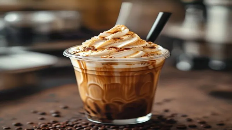 Phân tích y khoa hình ảnh Cà Phê Frappuccino: Cách Pha Ngon Chuẩn Quán