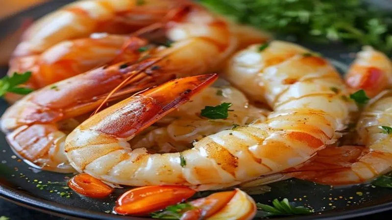 Phân tích y khoa hình ảnh Tôm Luộc Ngày Tết: Mẹo Trang Trí Đẹp, Món Ngon