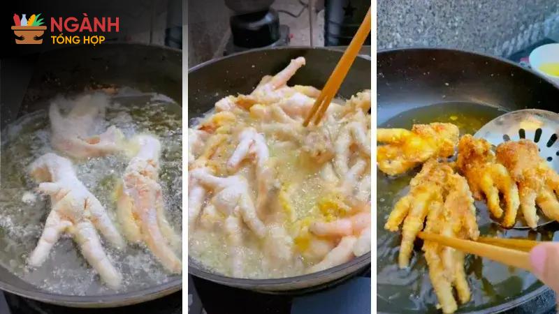 Chân gà rang muối: Món ngon đậm đà hương vị Việt, ai cũng mê!